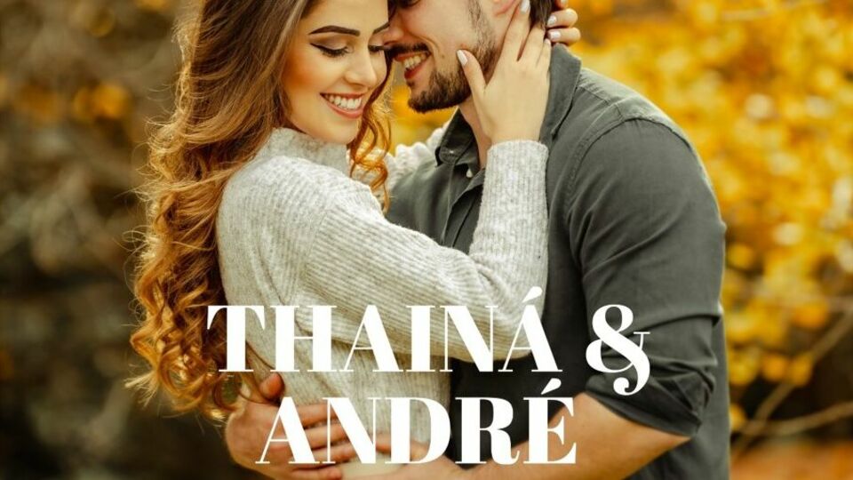 THAINÁ & ANDRÉ ÁLBUM 30X30 ENSAIO FOTOGRÁFICO
